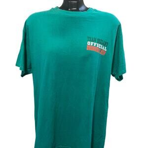 Vintage Team Ireland Official Drinking Team T-Shirt - Men's Large